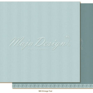 Monochromes Shades of Celebration- Vintage Teal - Bilde 1
