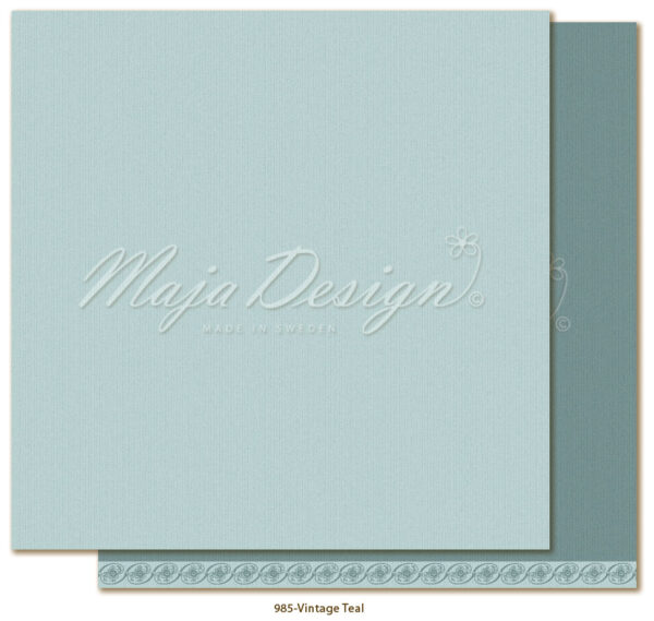 Monochromes Shades of Celebration- Vintage Teal