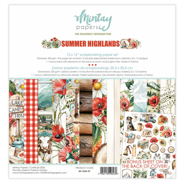 Mintay  Summer Highlands 07 12x12 Blokk
