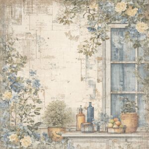 Reprint Summer Meadow - 6x6 Blokk - Bilde 5