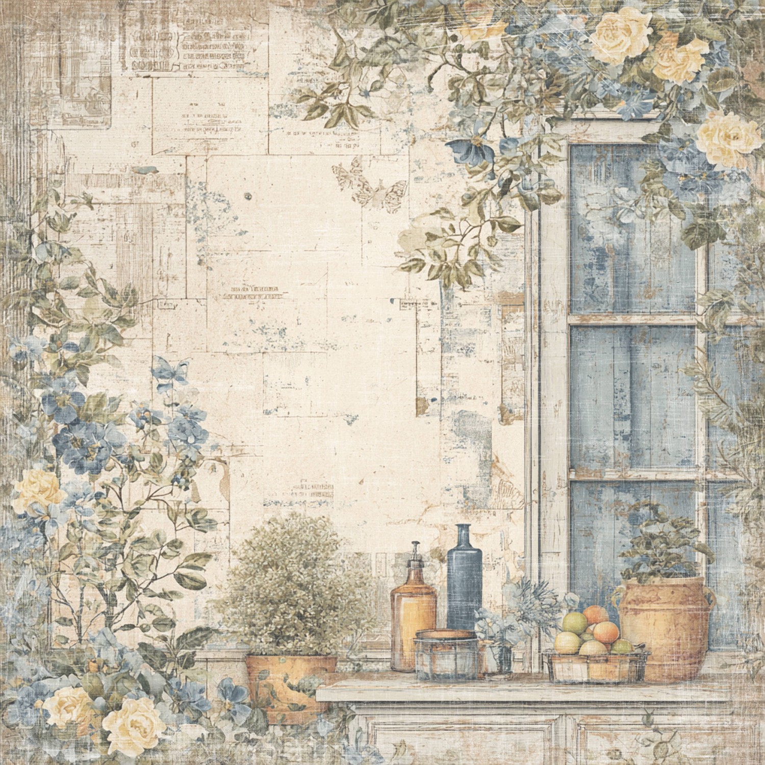 Reprint Summer Meadow Collection - Summer Breeze RP0756 - Bilde 1