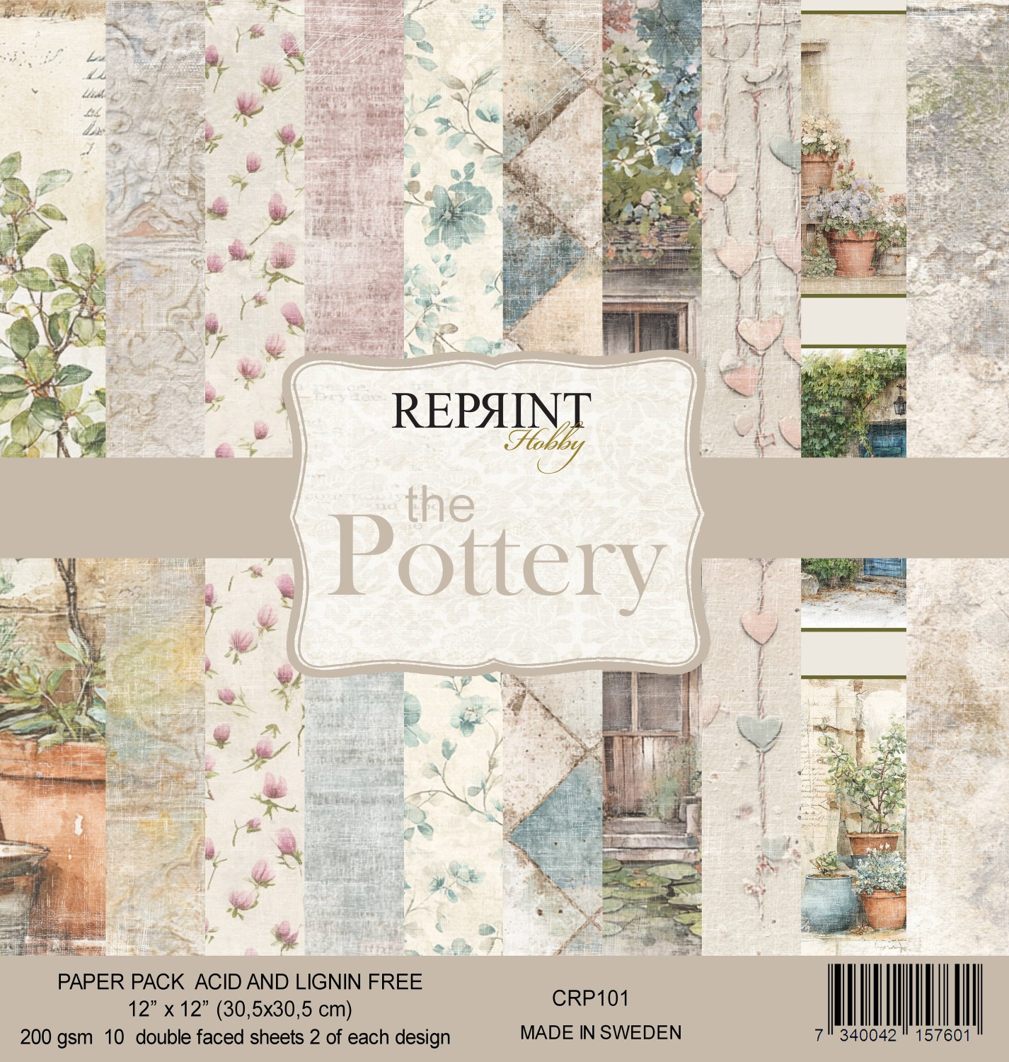 Reprint The Pottery Collection Paperpack - 12x12 - Bilde 1