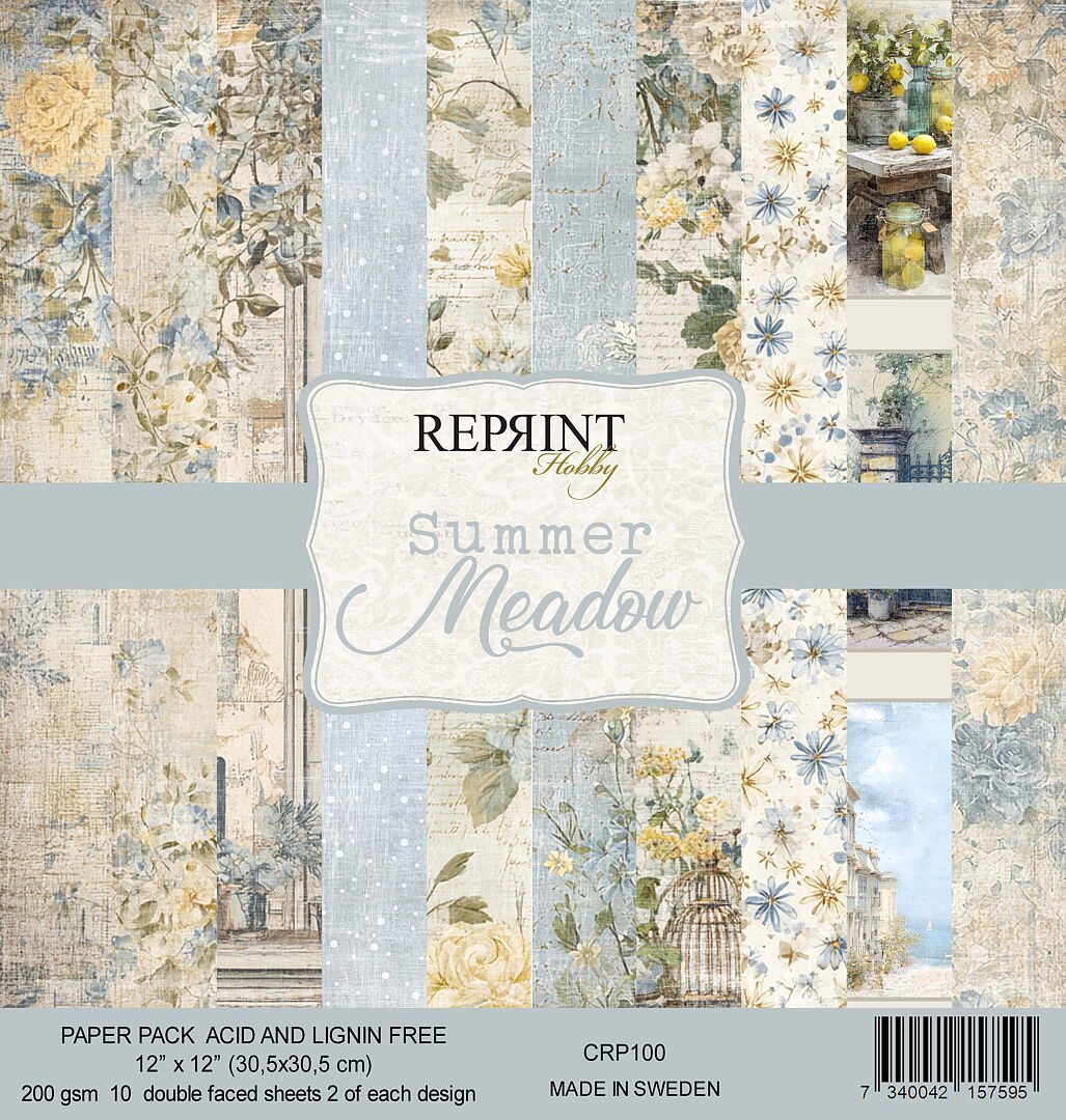 Reprint Summer Meadow Collection Paperpack - 12x12 - Bilde 1