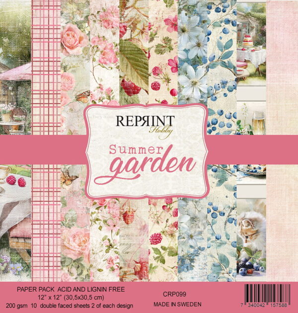 Reprint Summer Garden Collection Paperpack - 12x12
