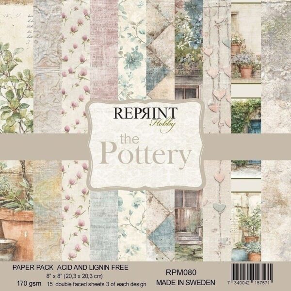 Reprint The Pottery Collection - 8x8