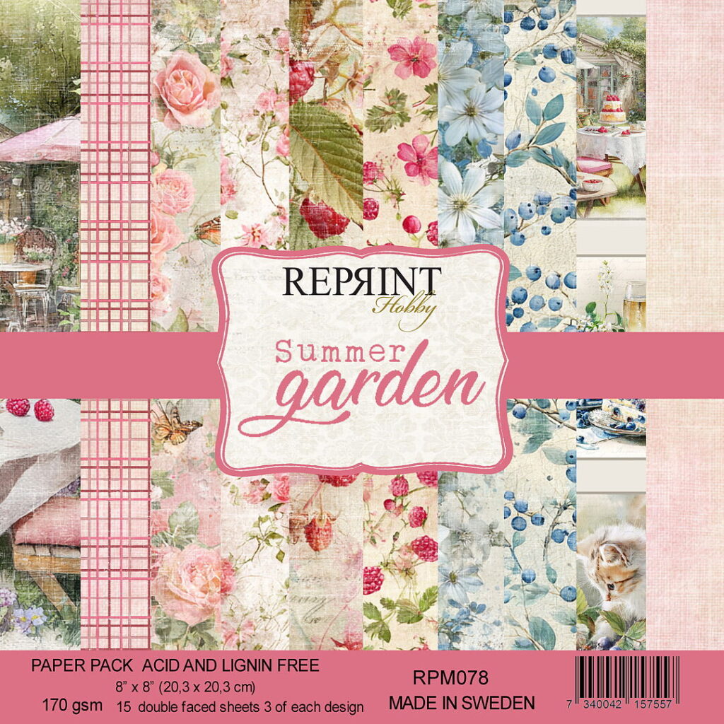 Reprint Summer Garden Collection - 8x8