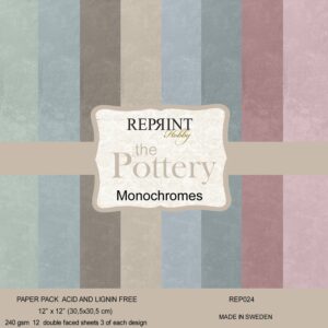 Reprint The Pottery Monochromes 12X12 - Bilde 1