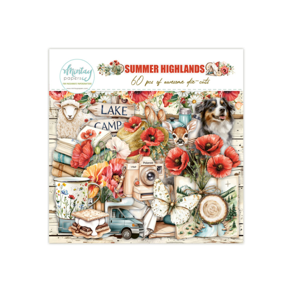 Mintay Summer Highlands Die-Cuts 60 stk
