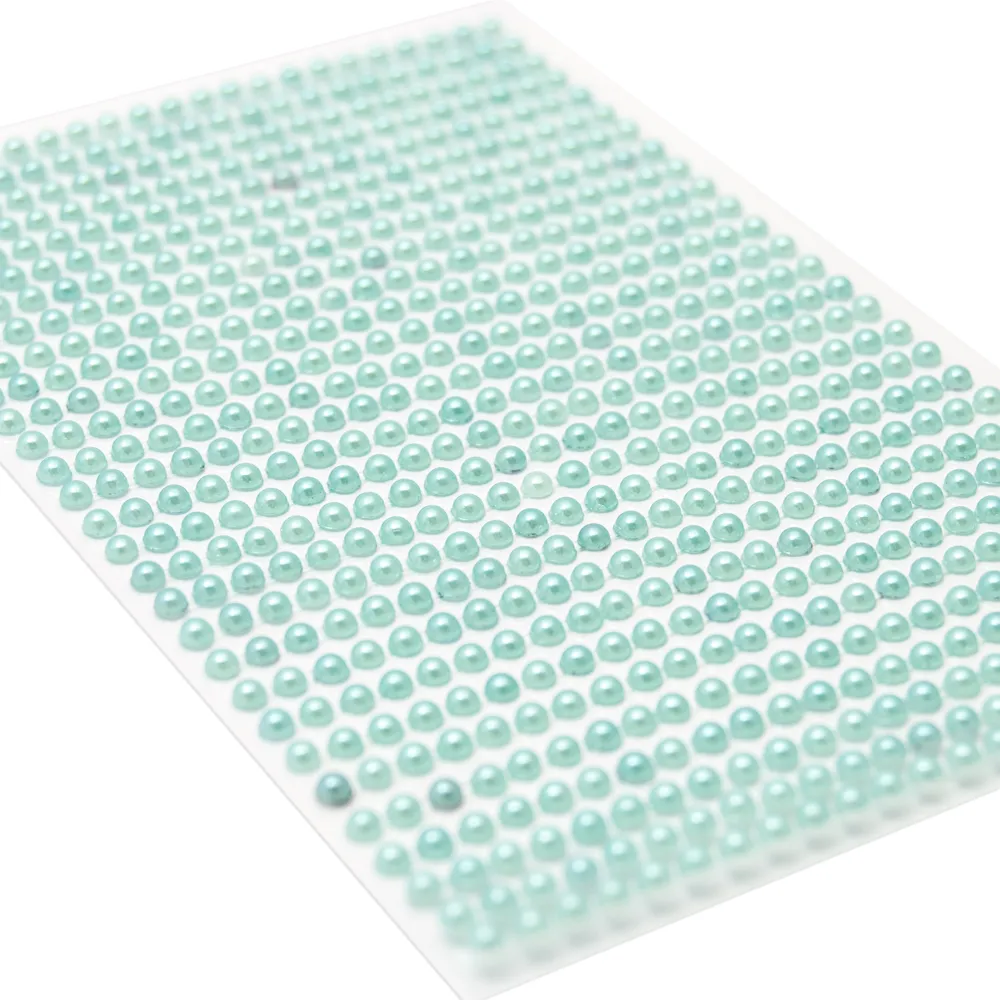 Halvperler 3mm Blå 0771 - Bilde 1