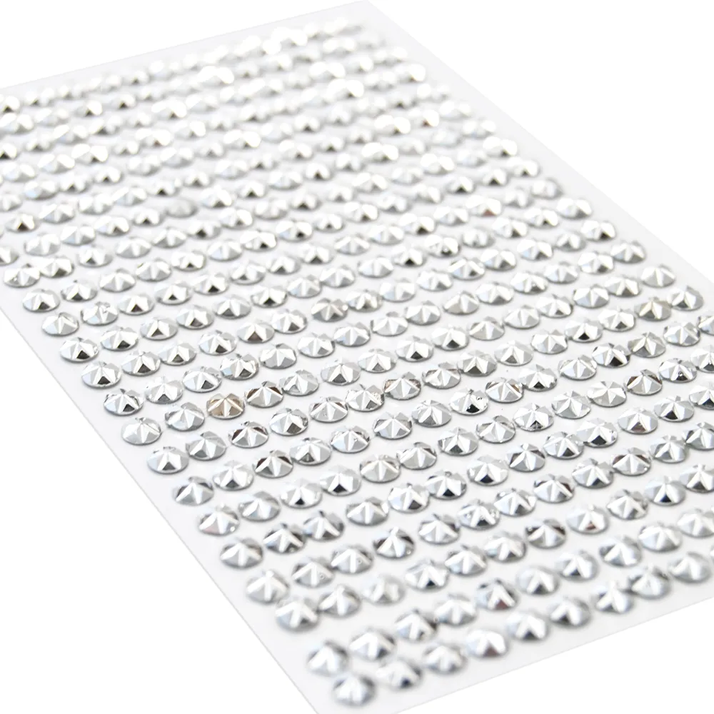 Halvperler Bling 5mm Sølv 5560 - Bilde 1