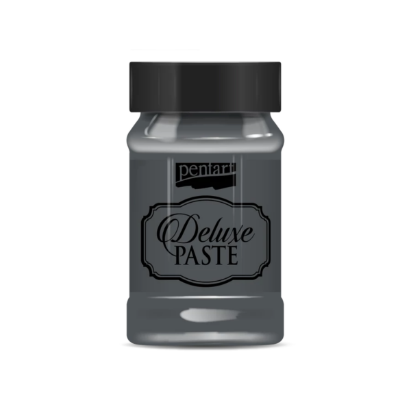 Pentart Deluxe paste 100 ml - Antharacit
