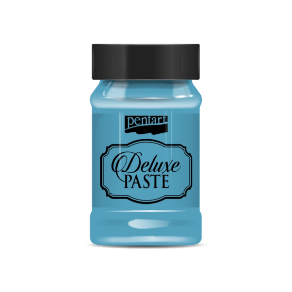 Pentart Deluxe paste 100 ml - Lagoon blue