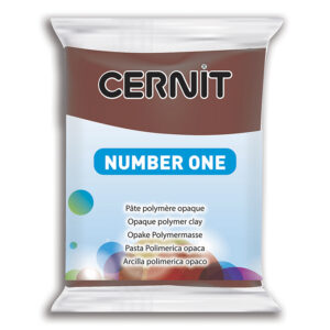 Cernit Number One 56g – 800 Brun - Bilde 1