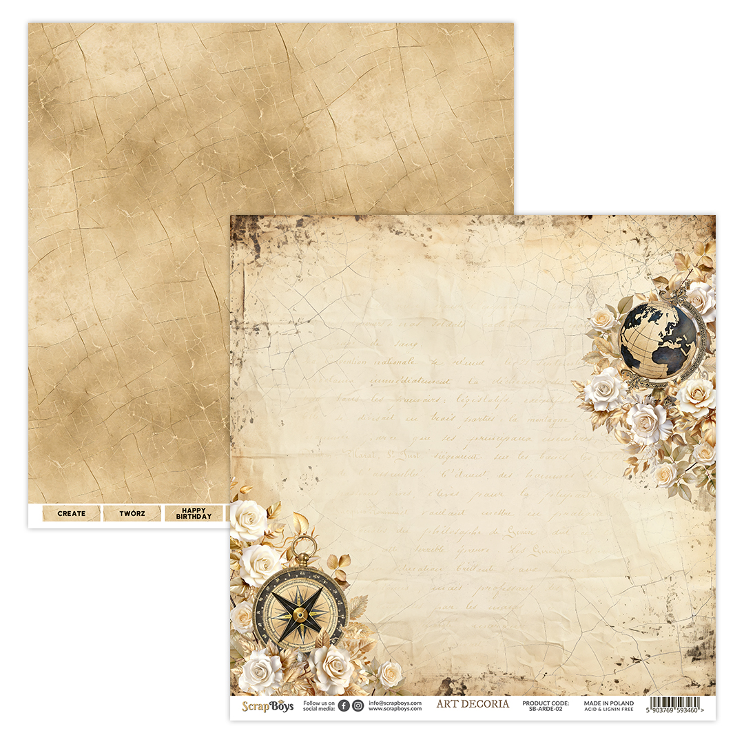 ScrapBoys Art Decoria SB-ARDE-02 - Bilde 1