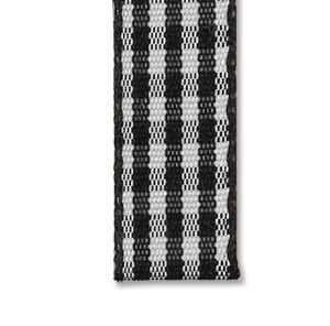 Rutete bånd 10mm – 01 Sort – 10m - Bilde 1
