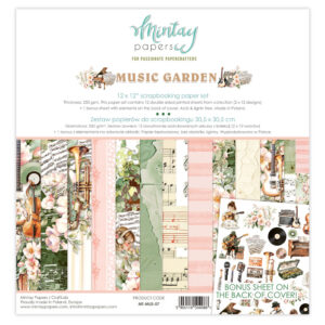 Mintay Music Garden 07 12 x 12 Blokk - Bilde 1