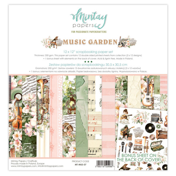 Mintay Music Garden 07 12 x 12 Blokk