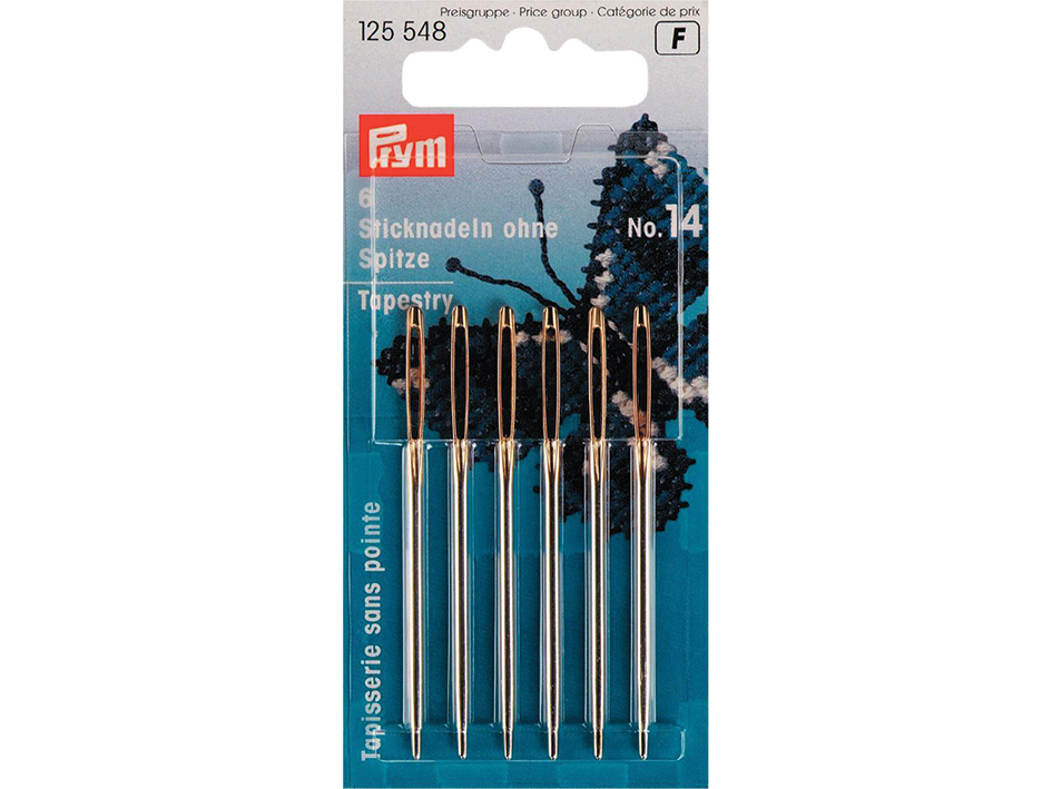 Prym Broderinåler Butt 6stk – No.14 - Bilde 1