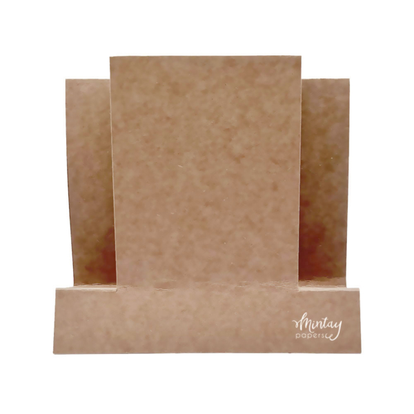 Mintay Panel Card Base - Kraft