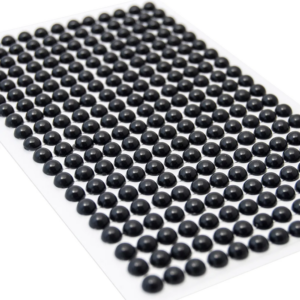 Halvperler Perle 6mm Sort 5295 - Bilde 1