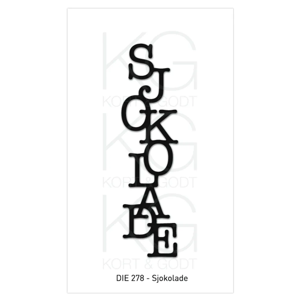 Kort & Godt Dies - Sjokolade 2789 - Bilde 1