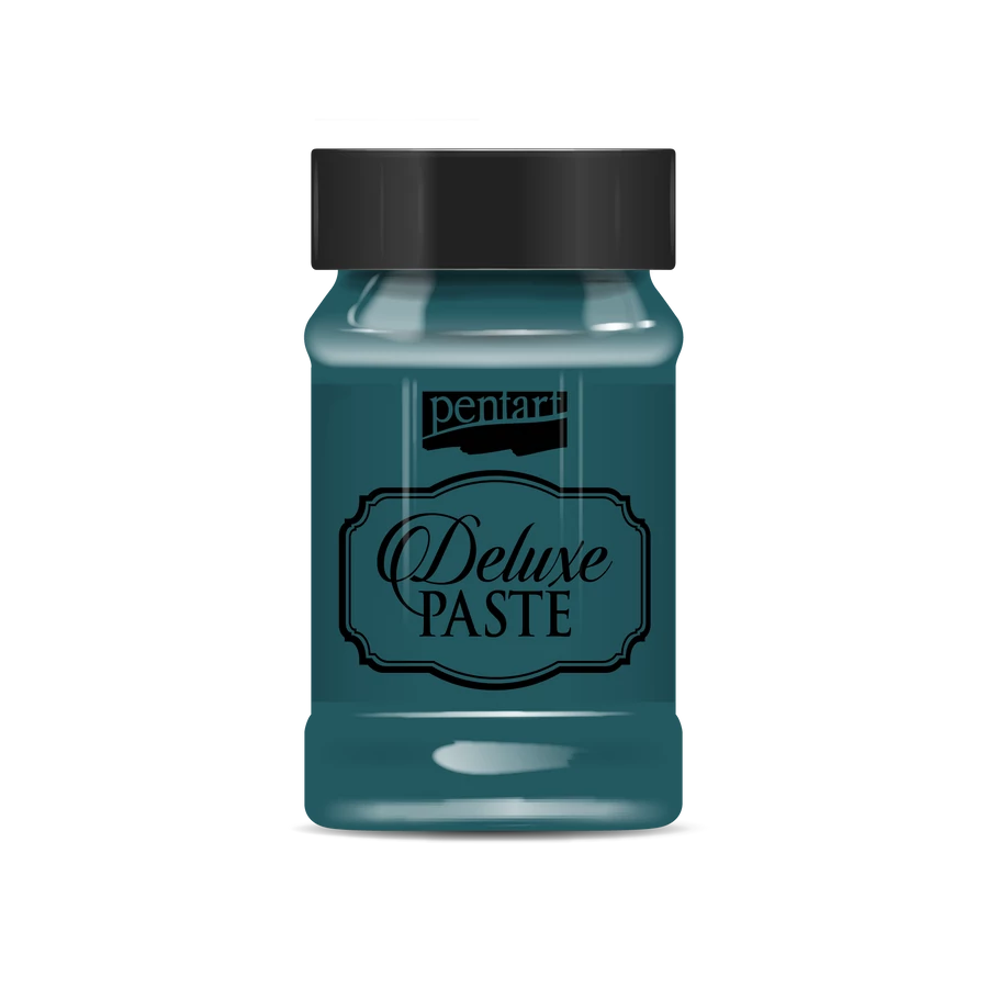 Pentart Deluxe paste 100 ml - Emerald - Bilde 1