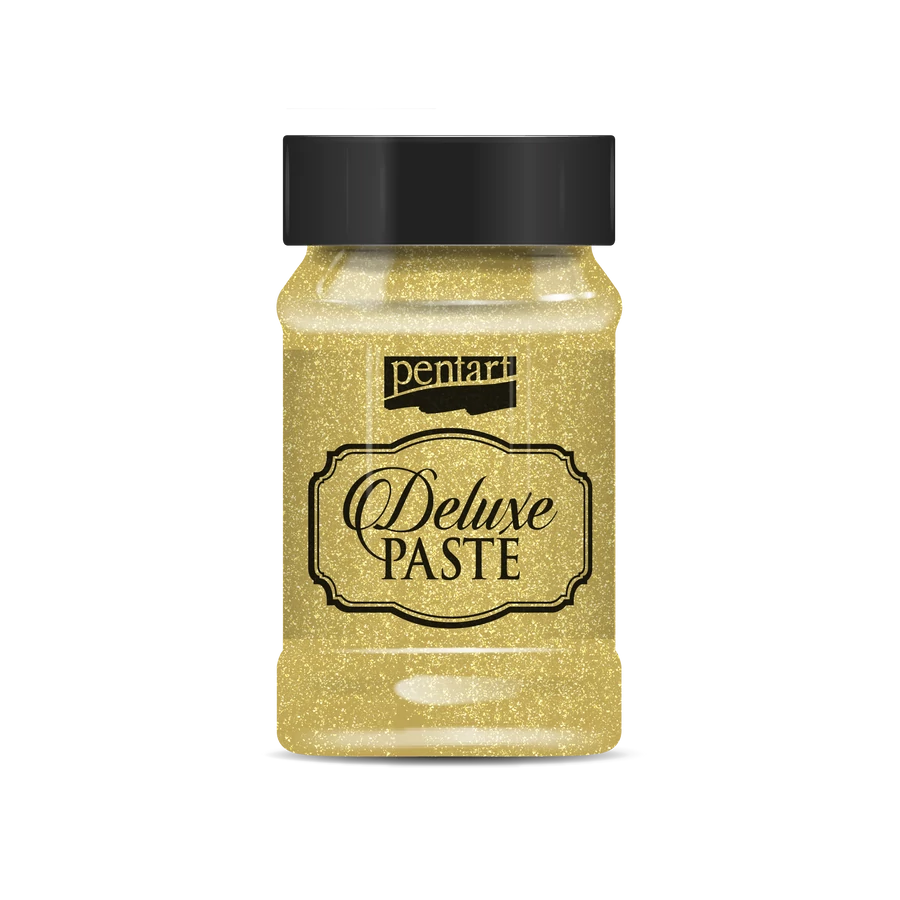 Pentart Deluxe paste 100 ml - Gold - Bilde 1