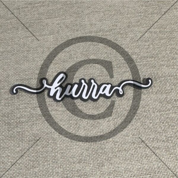 Papirdesign Dies - Hurra 2