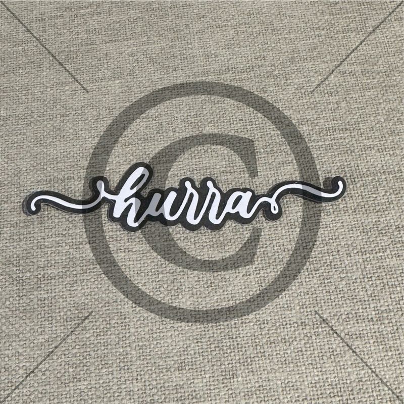 Papirdesign Dies - Hurra 2 - Bilde 1