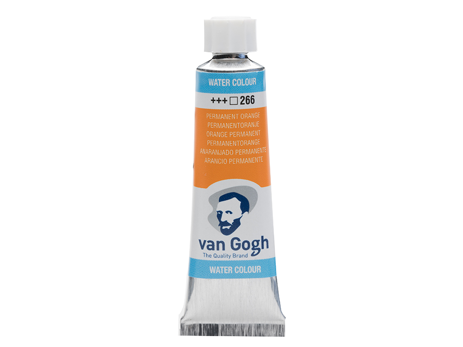 Van Gogh Akvarelltube 10ml – 266 Perm. orange - Bilde 1