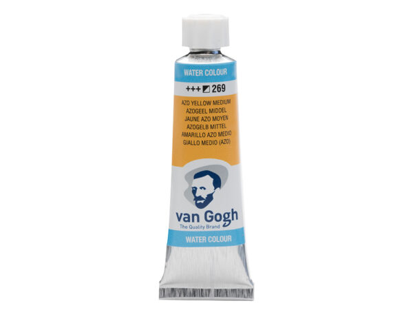 Van Gogh Akvarelltube 10ml – 269 azo yellow medium