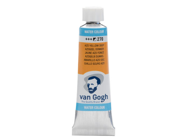 Van Gogh Akvarelltube 10ml – 270 Azo yellow deep