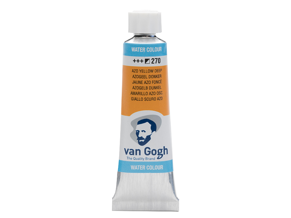 Van Gogh Akvarelltube 10ml – 270 Azo yellow deep - Bilde 1