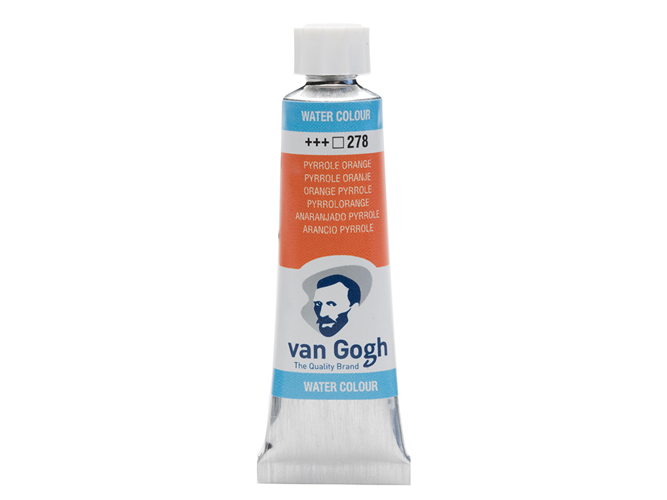 Van Gogh Akvarelltube 10ml – 278 Pyrrole orange - Bilde 1