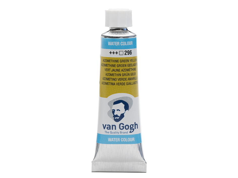 Van Gogh Akvarelltube 10ml – 296 Azomethine green yellow - Bilde 1