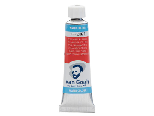 Van Gogh Akvarelltube 10ml – 370 Permanent red light
