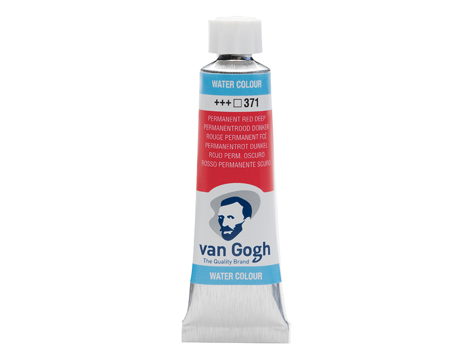 Van Gogh Akvarelltube 10ml – 371 Permanent red deep - Bilde 1