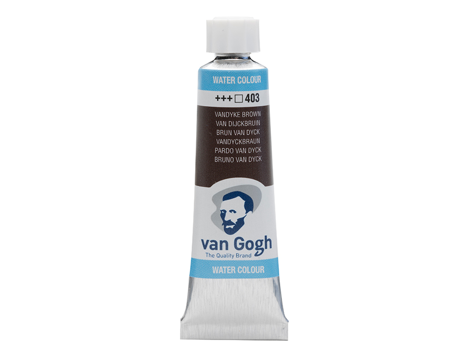 Van Gogh Akvarelltube 10ml – 403 Vandyke brown - Bilde 1