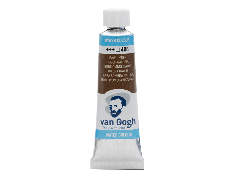 Van Gogh Akvarelltube 10ml – 408 Raw umber - Bilde 1