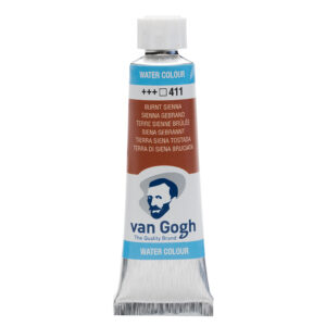 Van Gogh Akvarelltube 10ml – 411 Burnt sienna - Bilde 1