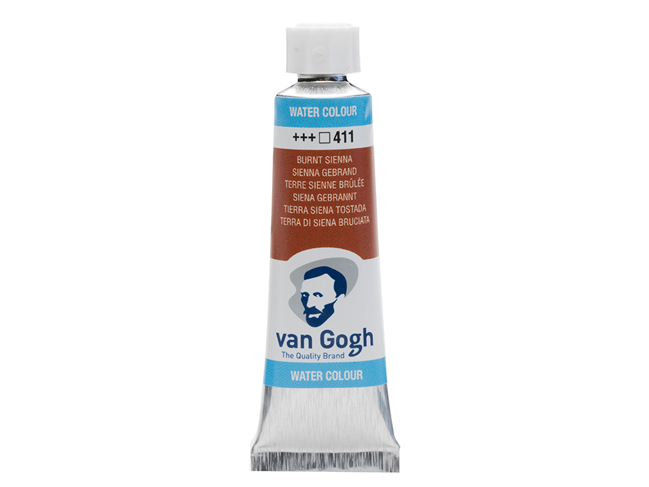 Van Gogh Akvarelltube 10ml – 411 Burnt sienna - Bilde 1