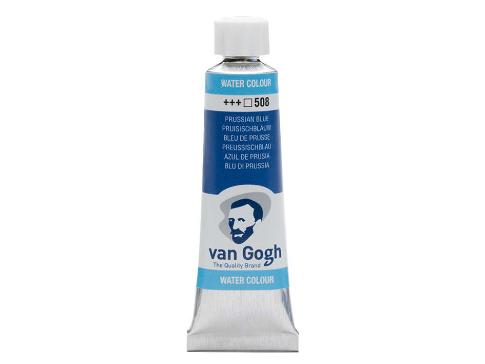 Van Gogh Akvarelltube 10ml – 508 Prussian blue - Bilde 1