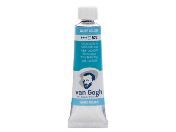 Van Gogh Akvarelltube 10ml – 522 Turquoise blue