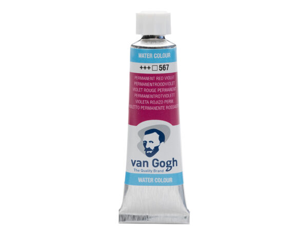 Van Gogh Akvarelltube 10ml – 567 Perm. red violet
