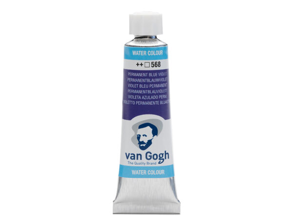 Van Gogh Akvarelltube 10ml – 568 Perm. blue violet