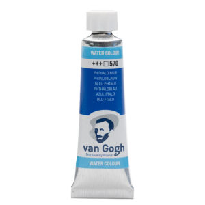 Van Gogh Akvarelltube 10ml – 570 Phthalo blue - Bilde 1