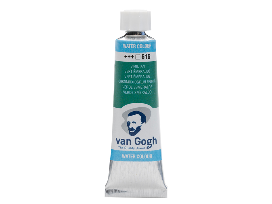 Van Gogh Akvarelltube 10ml – 616 Viridian - Bilde 1