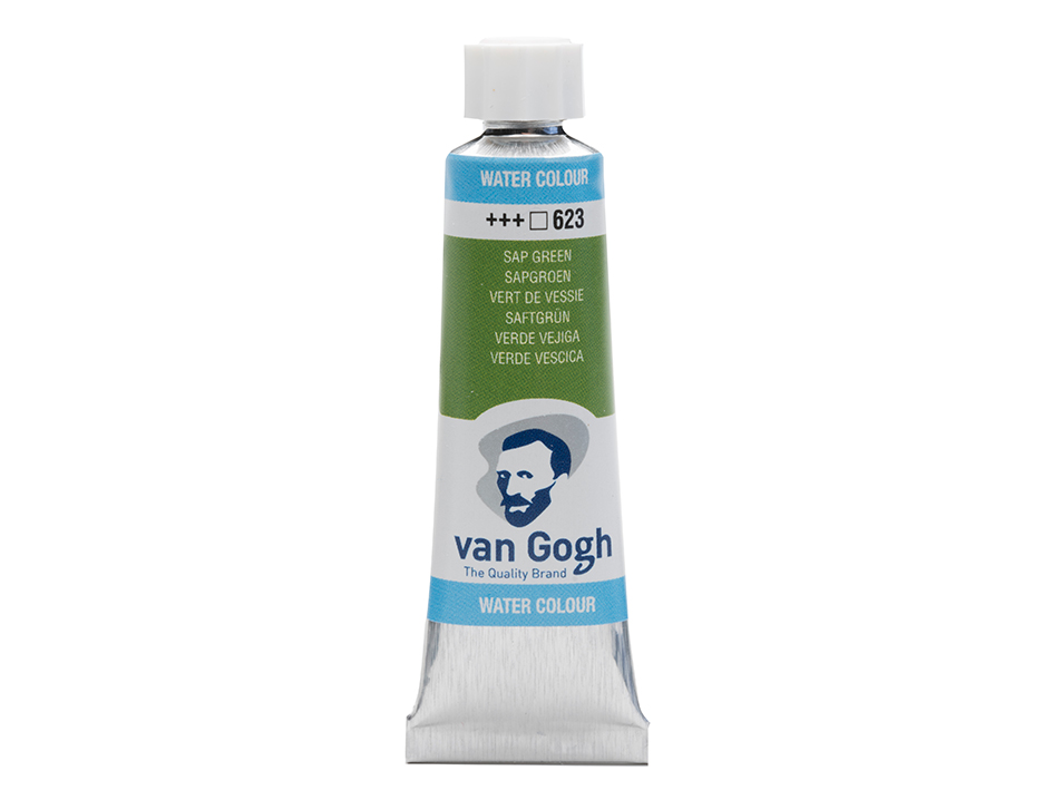 Van Gogh Akvarelltube 10ml – 623 Sap green - Bilde 1