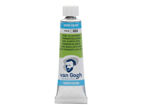 Van Gogh Akvarelltube 10ml – 633 Perm. yellow green