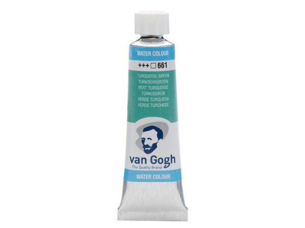Van Gogh Akvarelltube 10ml – 661 Turquoise green